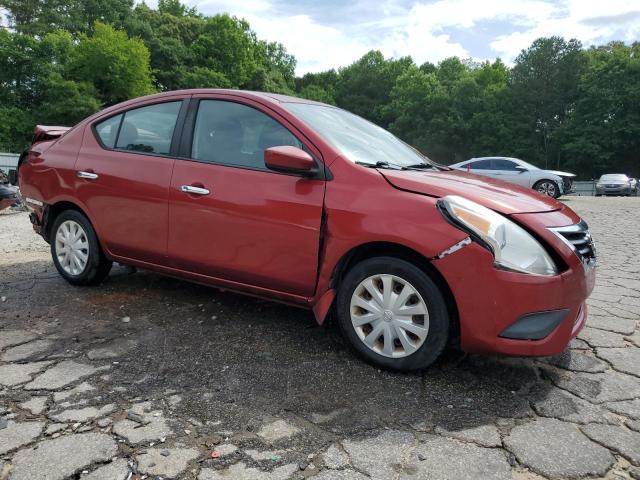  NISSAN VERSA 2016 Бургунді