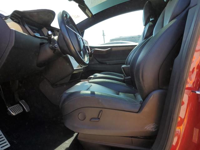  TESLA MODEL X 2018 Czerwony