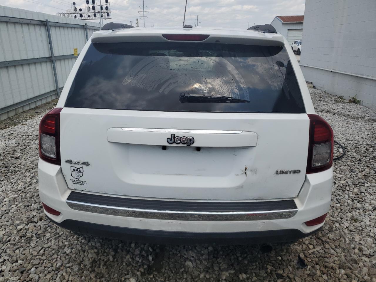 2014 Jeep Compass Limited VIN: 1C4NJDCB3ED510527 Lot: 60480785