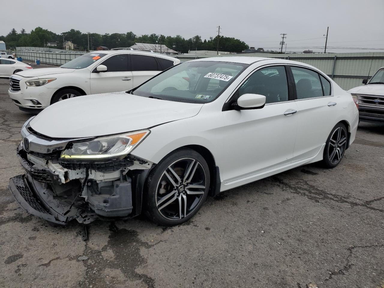 2017 Honda Accord Sport na sprzedaż w Pennsburg, PA - Front End