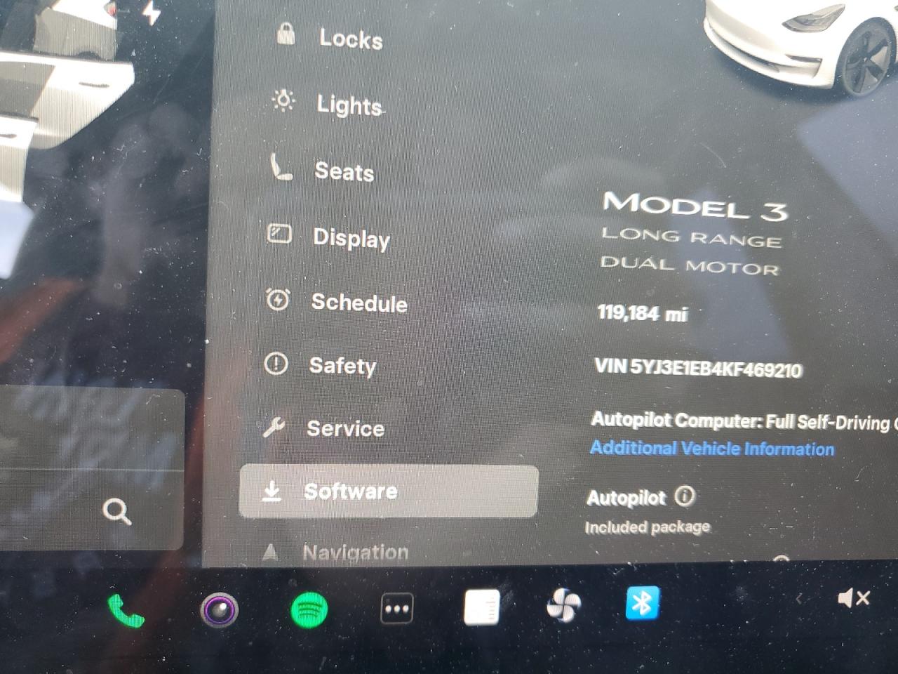 2019 Tesla Model 3 VIN: 5YJ3E1EB4KF469210 Lot: 62305435