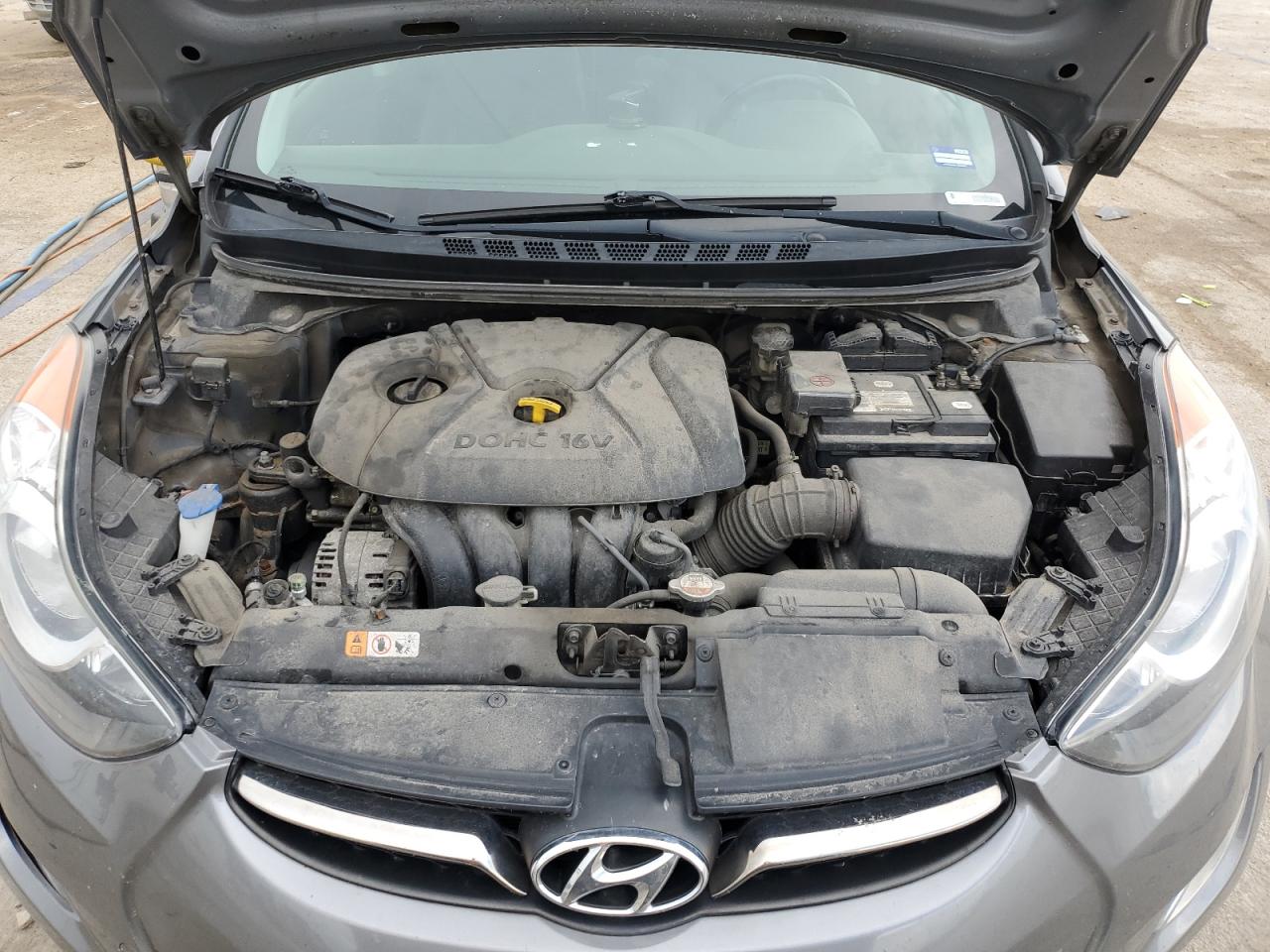 2013 Hyundai Elantra Gls VIN: 5NPDH4AE1DH446923 Lot: 62825765