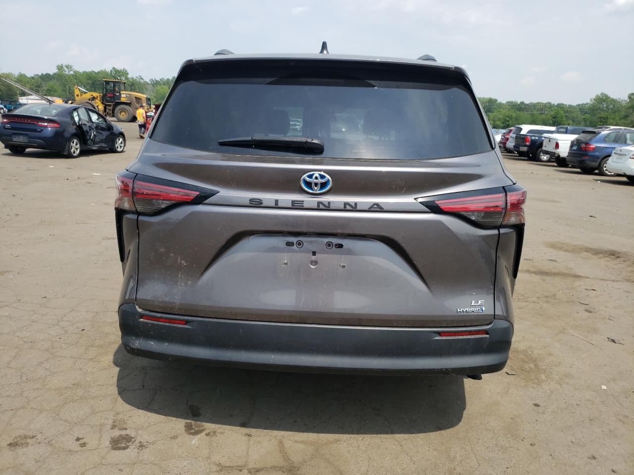 2022 Toyota Sienna Le VIN: 5TDKRKEC2NS090060 Lot: 59507845