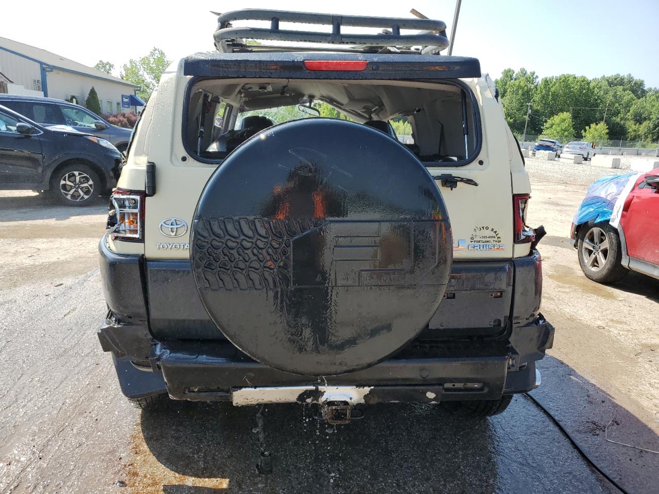 2008 Toyota Fj Cruiser VIN: JTEBU11F28K016007 Lot: 62185875