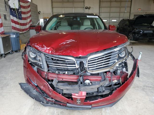 LINCOLN MKX 2016 Czerwony