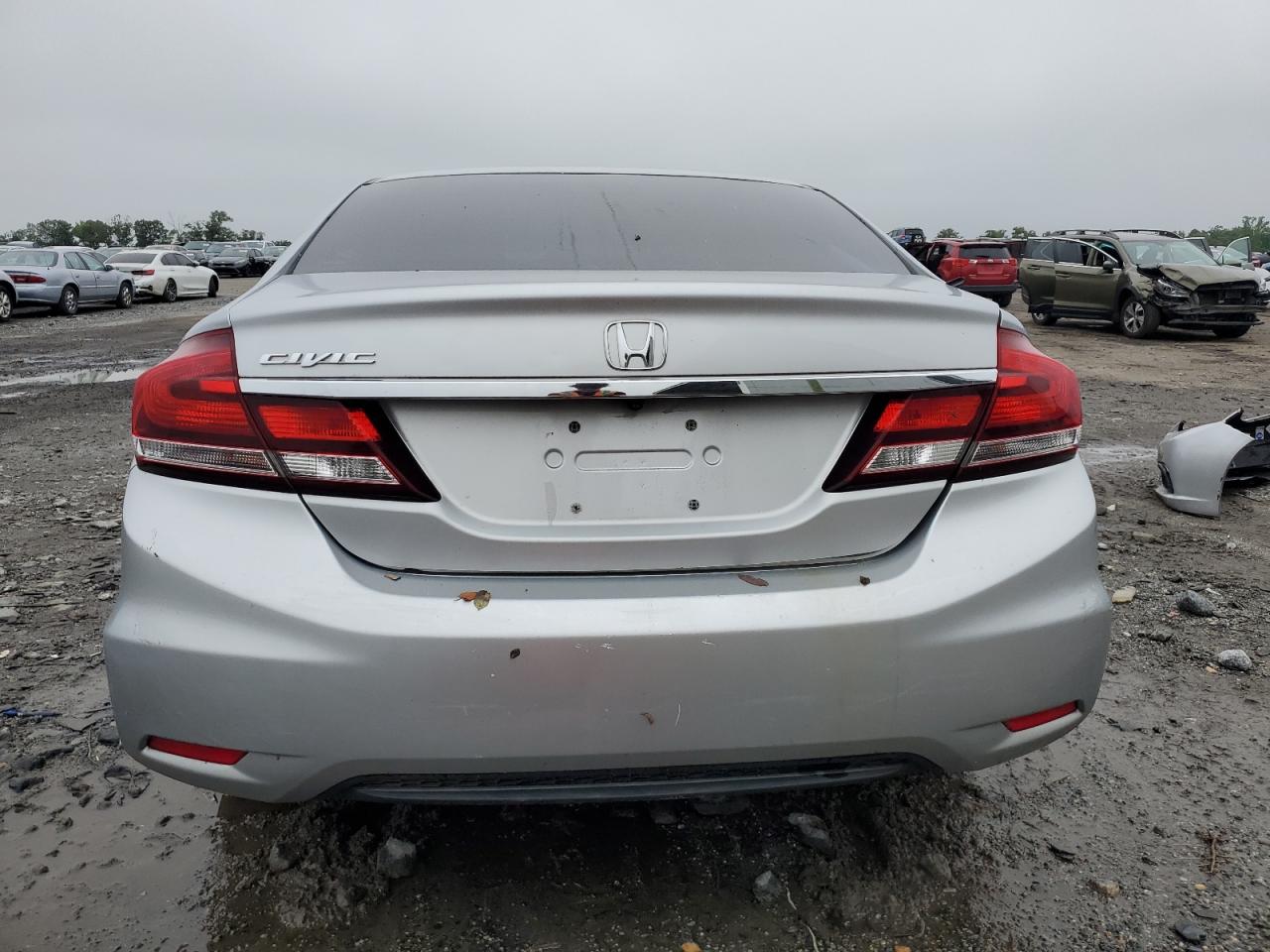 2014 Honda Civic Lx VIN: 2HGFB2F51EH525768 Lot: 61175505