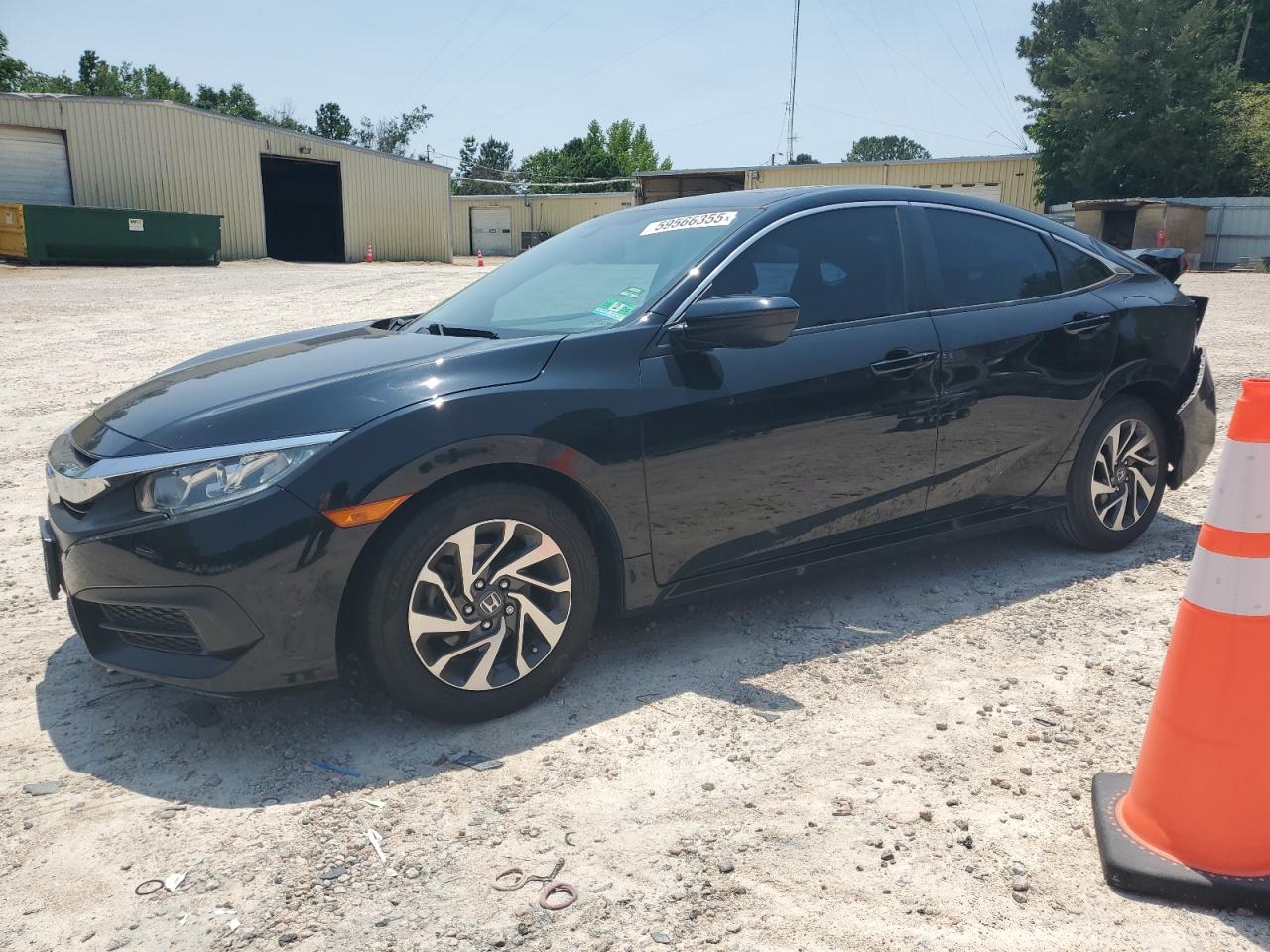 2018 Honda Civic Ex for Sale in Knightdale, NC - Rear End