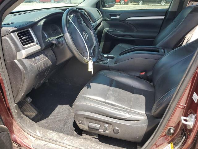  TOYOTA HIGHLANDER 2017 Brązowy