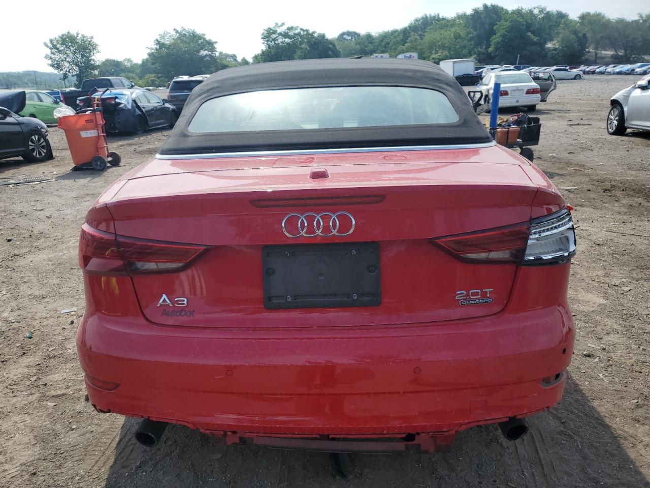 2018 Audi A3 Premium Plus VIN: WAUY8LFF2J1080256 Lot: 62131625