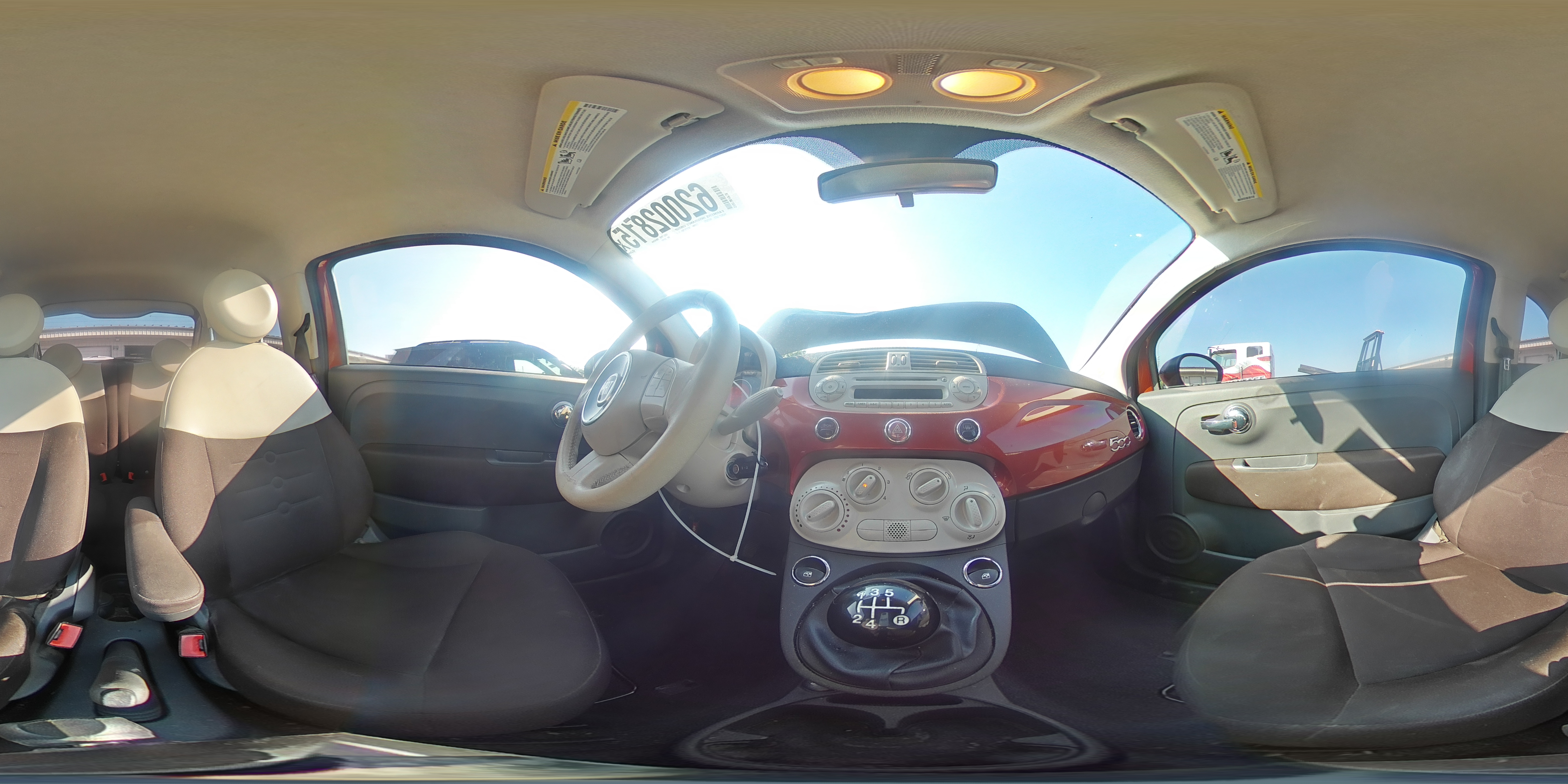 2013 Fiat 500 Pop VIN: 3C3CFFAR6DT629125 Lot: 62002815