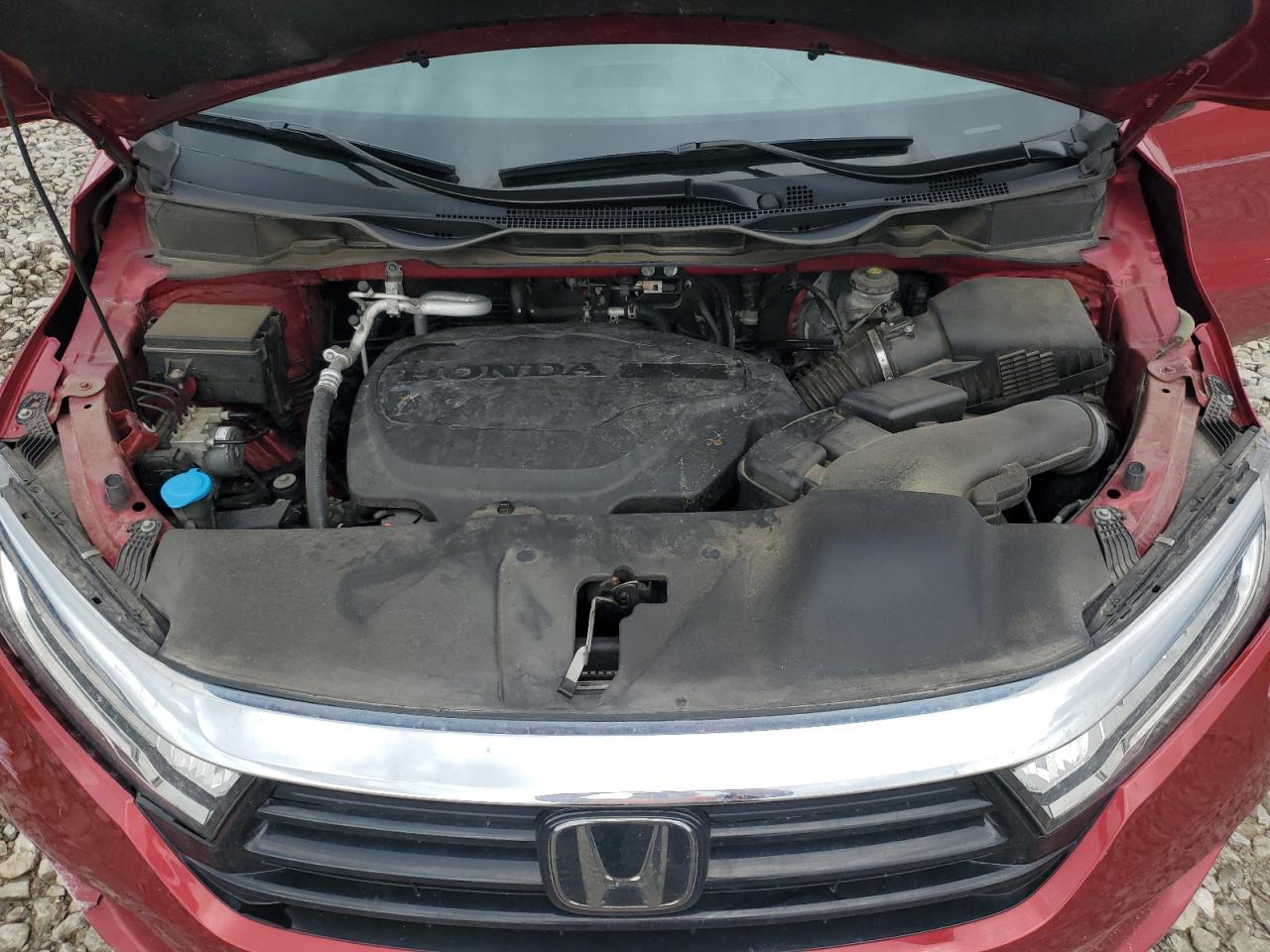 2022 Honda Odyssey Exl VIN: 5FNRL6H79NB043991 Lot: 61722535
