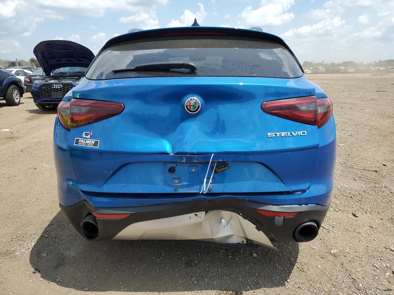 2019 Alfa Romeo Stelvio Ti VIN: ZASPAKBN3K7C70387 Lot: 60686845