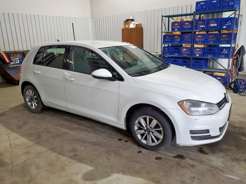 Хетчбеки VOLKSWAGEN GOLF 2015 Білий