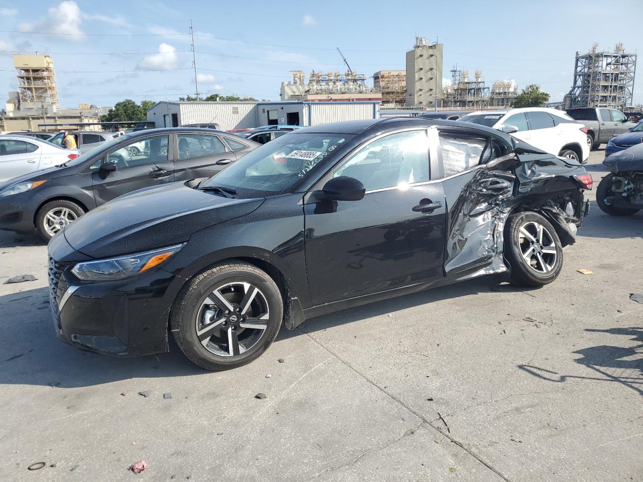2024 Nissan Sentra Sv للبيع في New Orleans، LA - Side