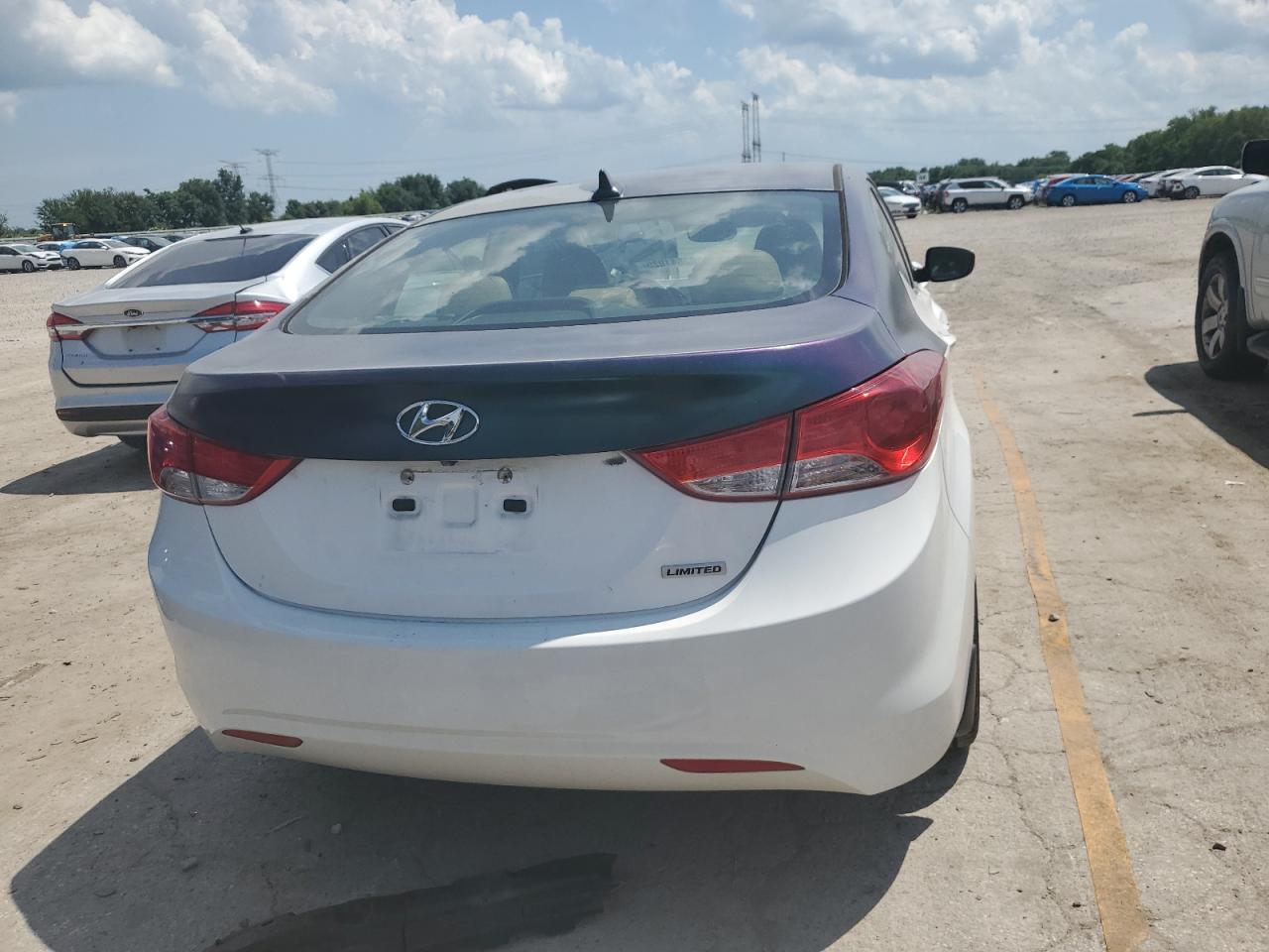 HYUNDAI ELANTRA 2013 VIN 5NPDH4AE3DH259487 фото 6