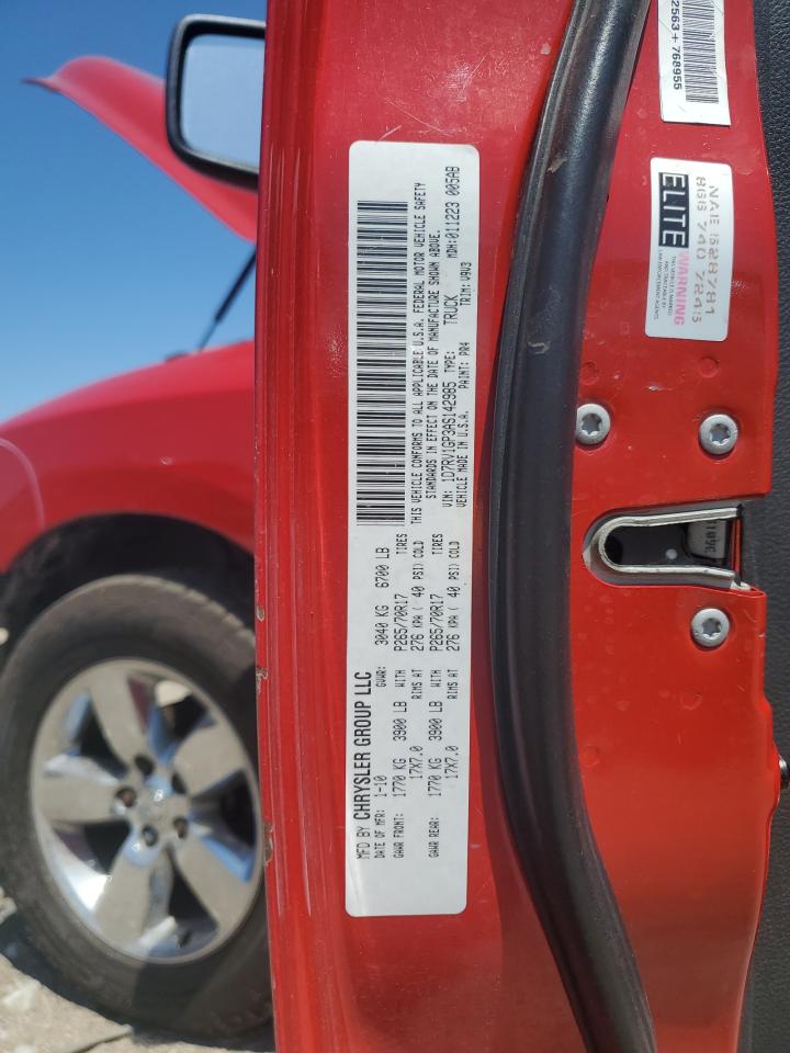 2010 Dodge Ram 1500 VIN: 1D7RV1GP3AS142985 Lot: 61958985