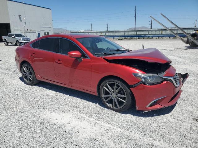 Sedans MAZDA 6 2016 Czerwony