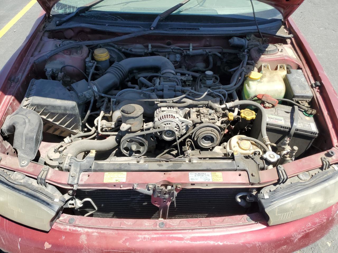 1995 Subaru Legacy Postal VIN: 4S3BK6950S8358126 Lot: 59931385