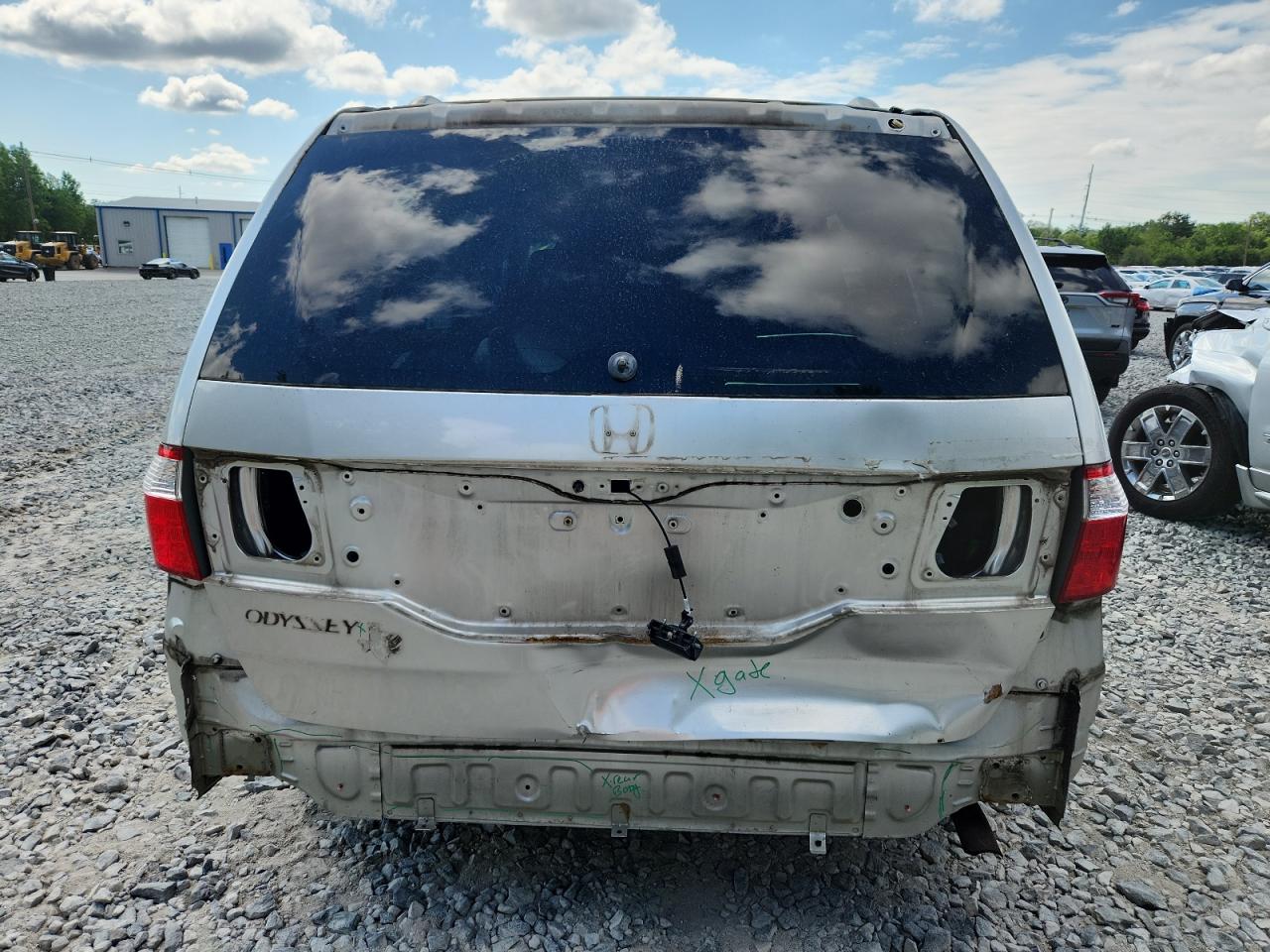 2007 Honda Odyssey Exl VIN: 5FNRL38667B420186 Lot: 62575195
