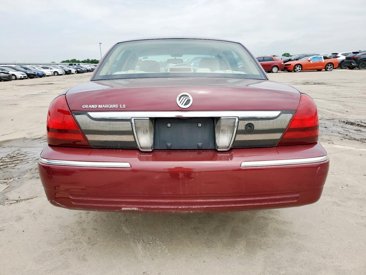 2006 Mercury Grand Marquis Ls VIN: 2MEFM75V66X623188 Lot: 59625195