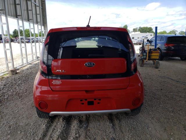  KIA SOUL 2018 Czerwony