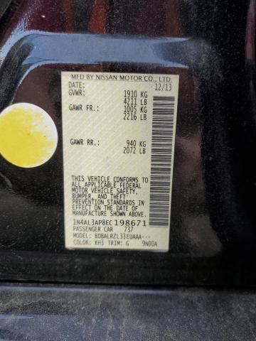 2014 NISSAN ALTIMA 2.5  