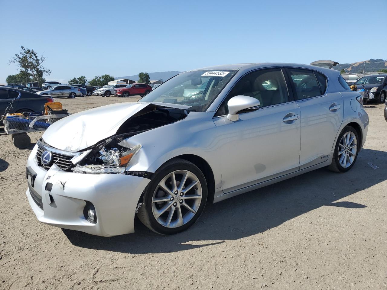2011 Lexus Ct 200 იყიდება San Martin-ში, CA - Front End