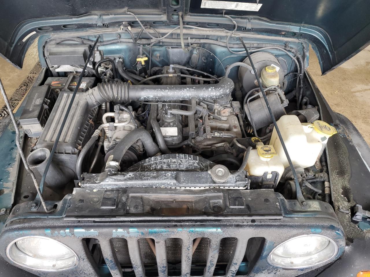 1997 Jeep Wrangler / Tj Sport VIN: 1J4FY19SXVP537075 Lot: 61389915