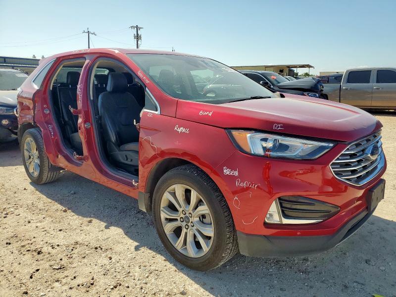  FORD EDGE 2022 Czerwony