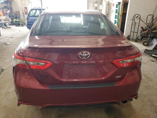  TOYOTA CAMRY 2018 Maroon
