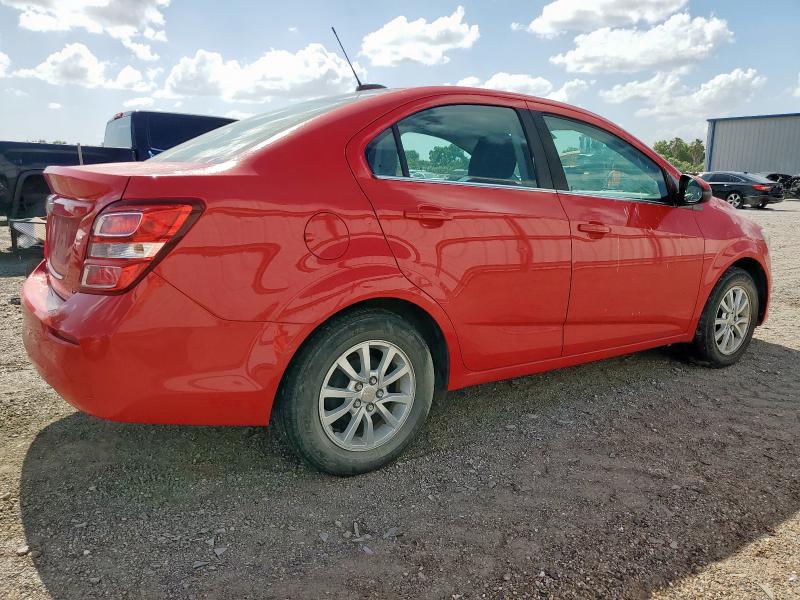 Sedans CHEVROLET SONIC 2017 Red