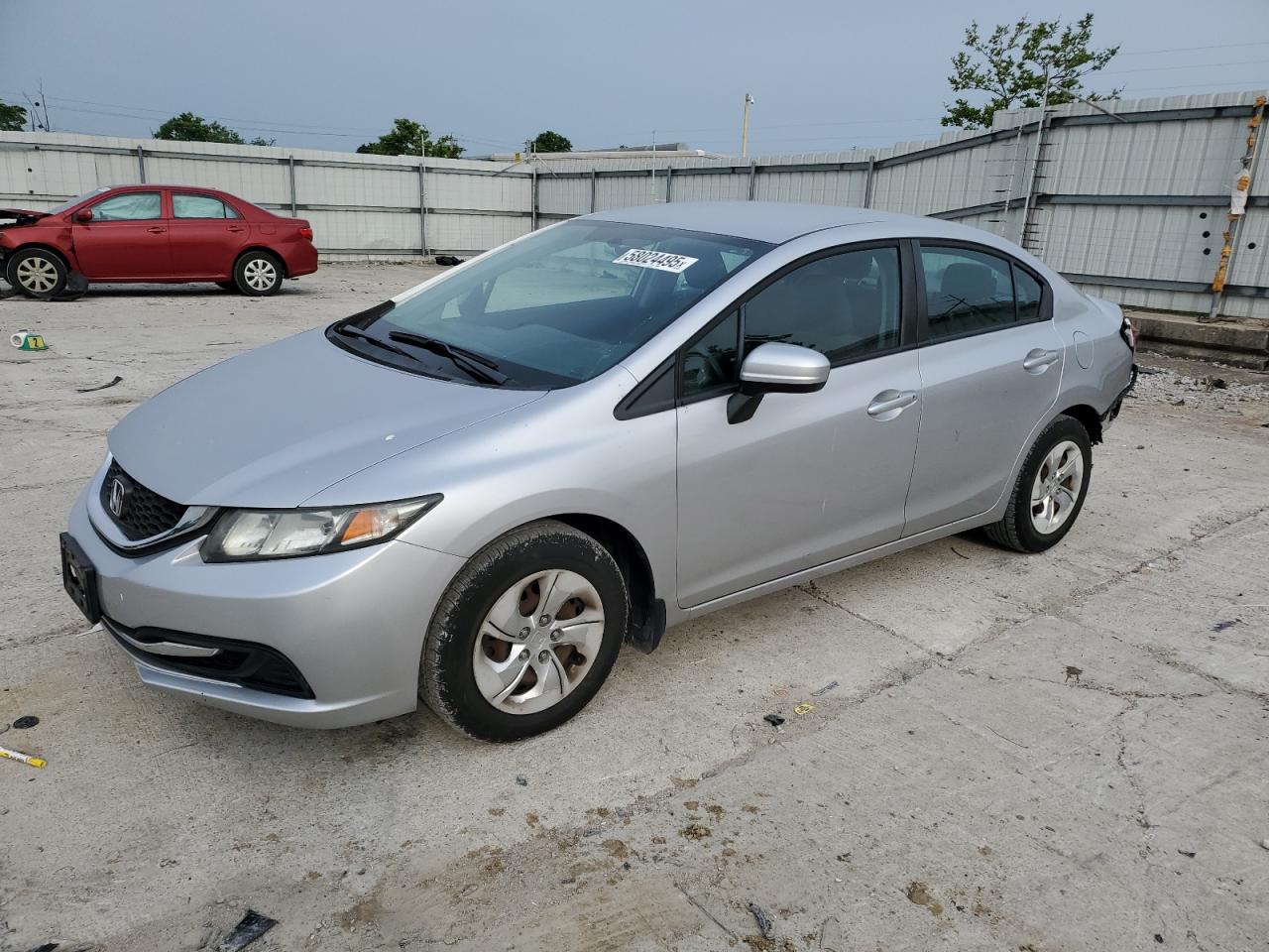 2015 Honda Civic Lx იყიდება Walton-ში, KY - Rear End