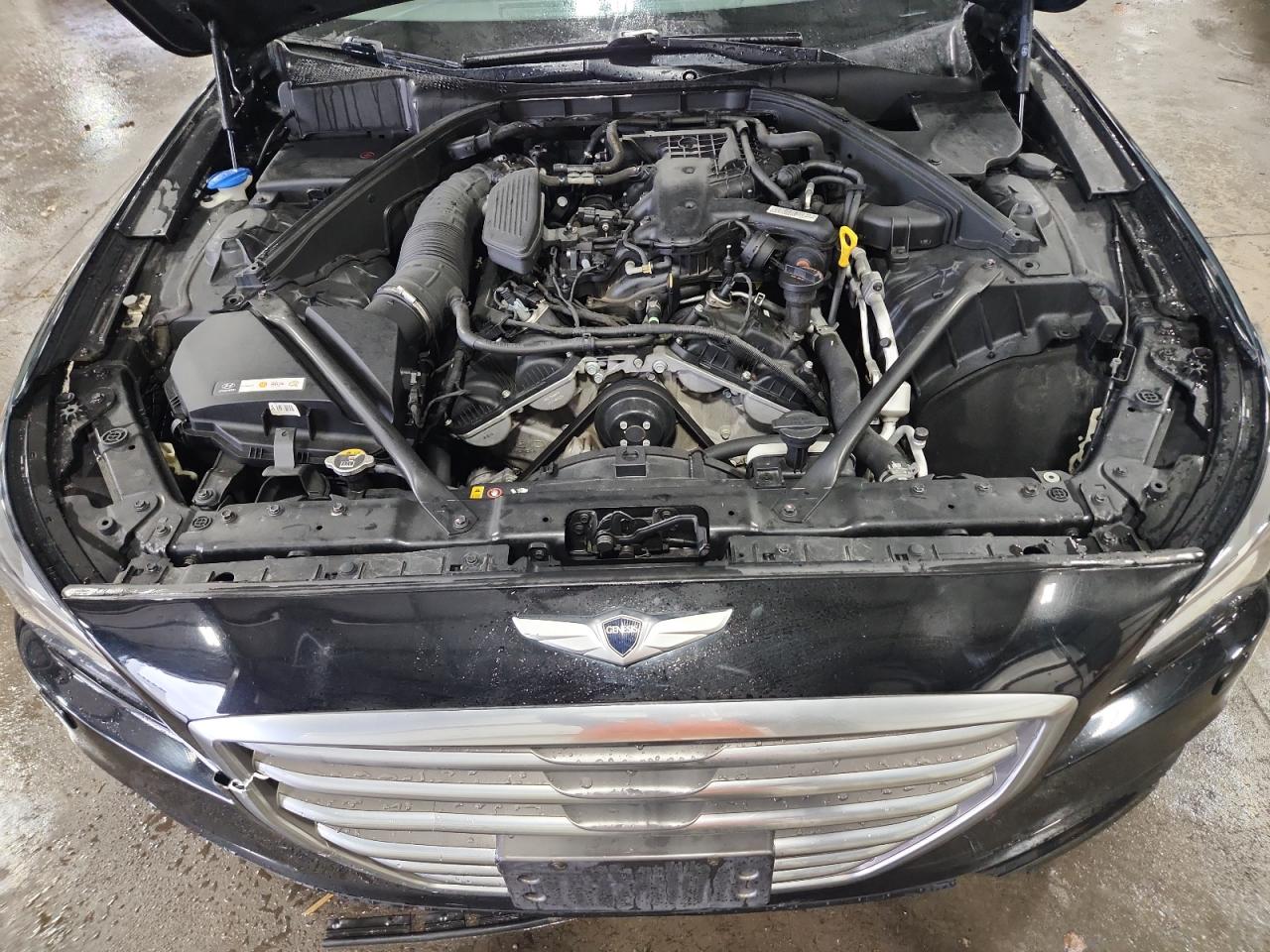 2016 Hyundai Genesis 3.8L VIN: KMHGN4JE2GU119698 Lot: 60658405