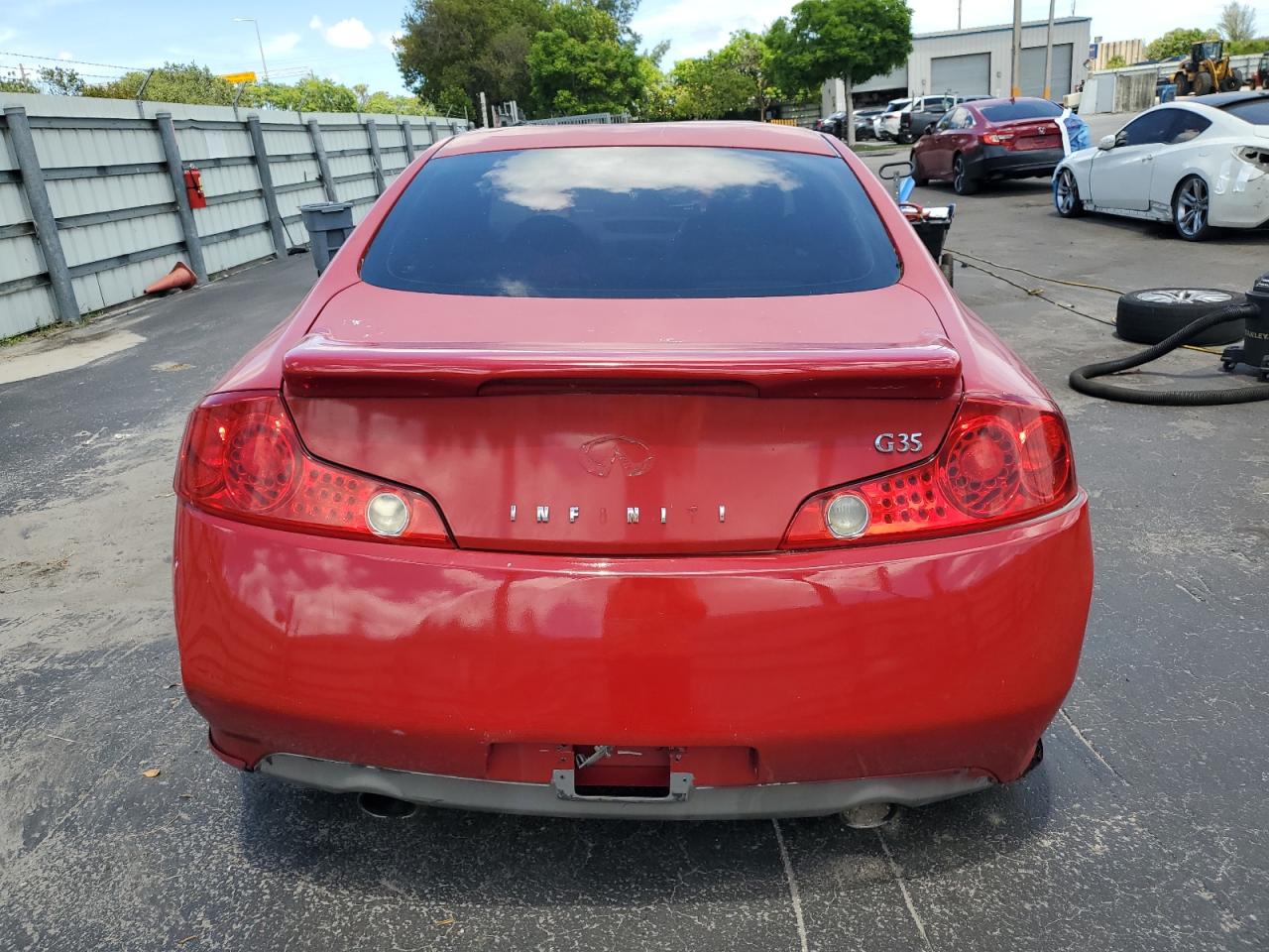 2005 Infiniti G35 VIN: JNKCV54E95M416807 Lot: 60607435