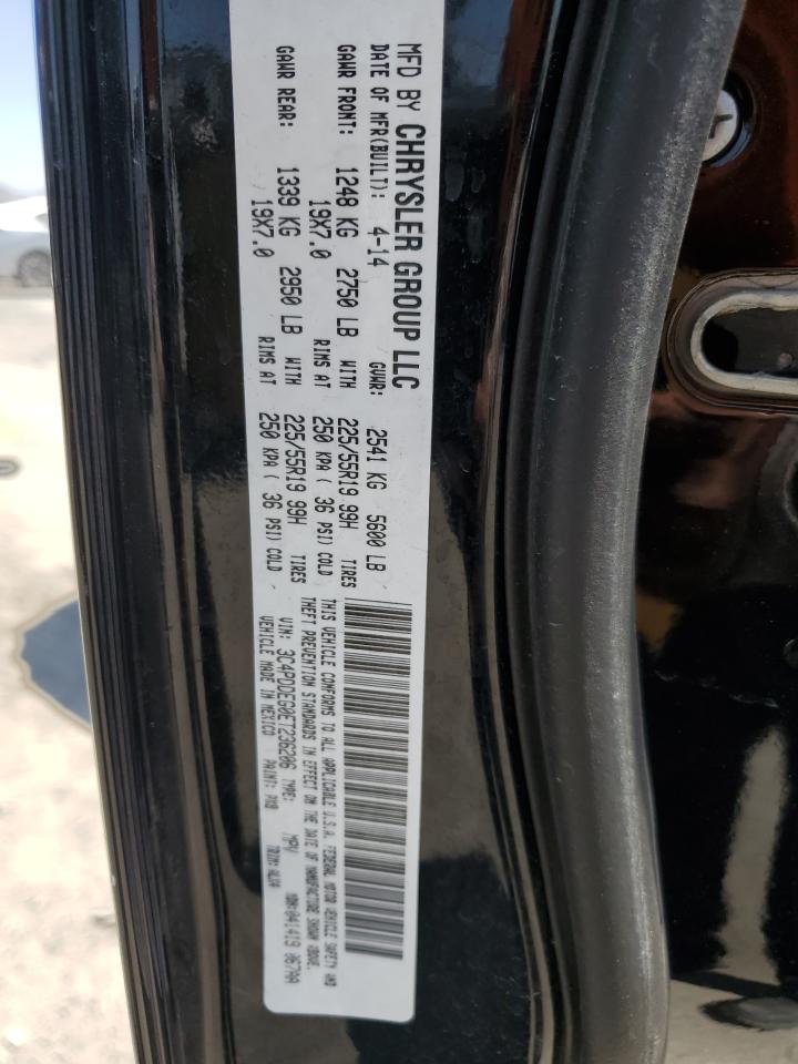 2014 Dodge Journey R/T VIN: 3C4PDDEG0ET236206 Lot: 62794455