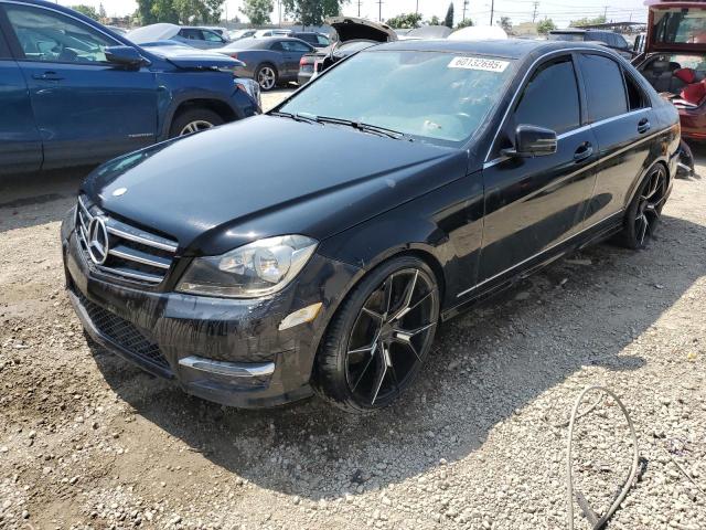 Sedans MERCEDES-BENZ C-CLASS 2014 Czarny