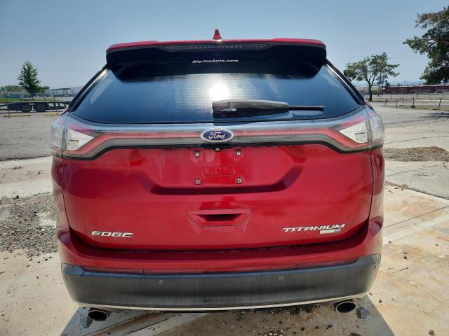  FORD EDGE 2017 Red