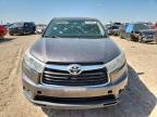 2015 Toyota Highlander Le продається в Amarillo, TX - Hail
