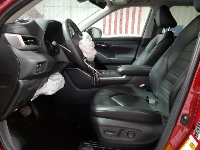  TOYOTA HIGHLANDER 2024 Red