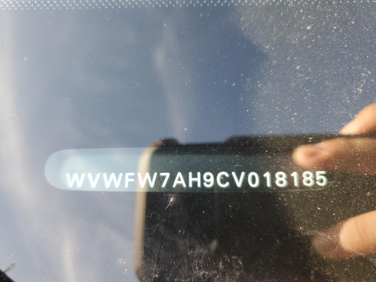2012 Volkswagen Eos Lux VIN: WVWFW7AH9CV018185 Lot: 60880975
