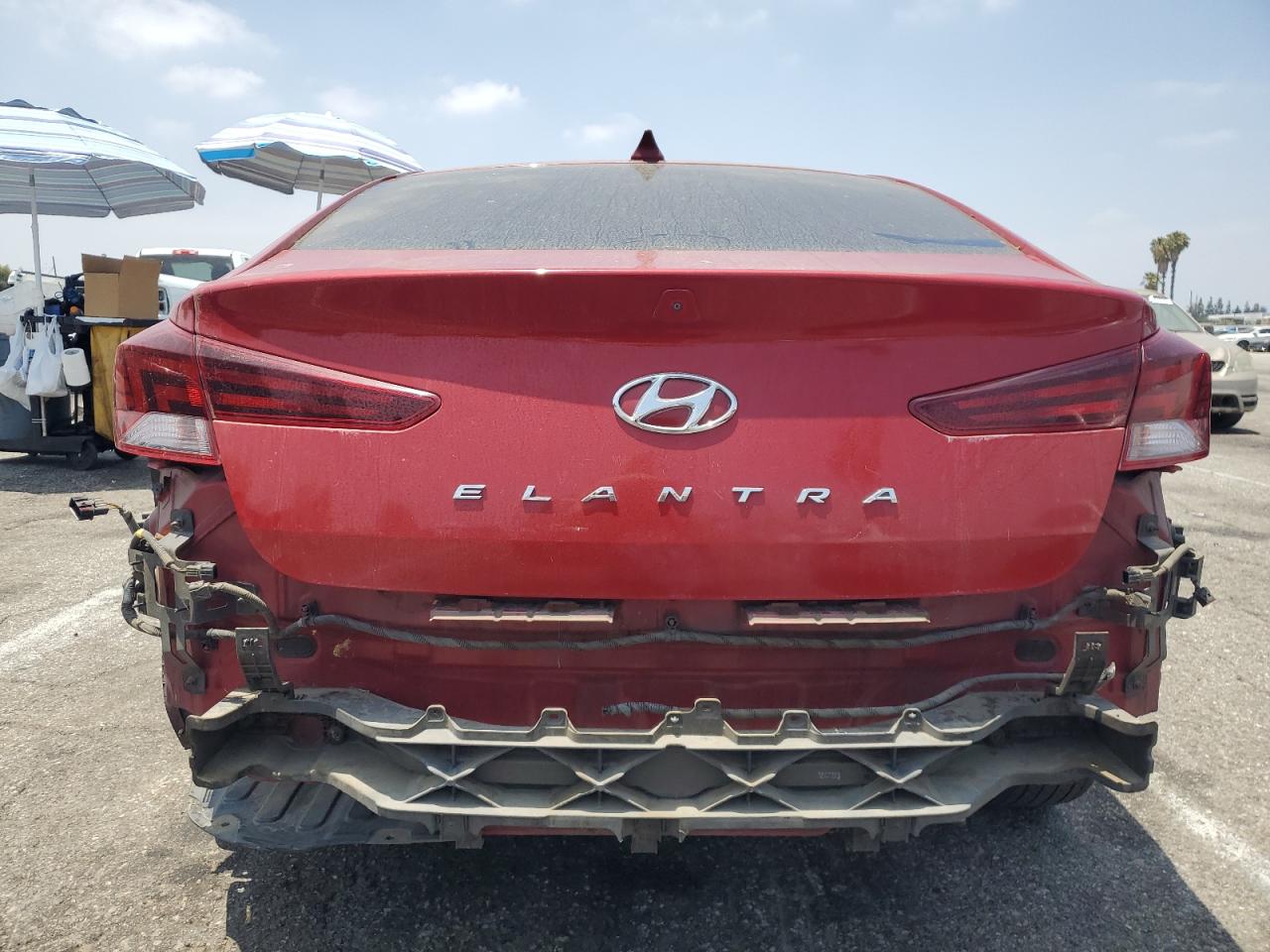 2019 Hyundai Elantra Sel VIN: KMHD84LF5KU745884 Lot: 61827405