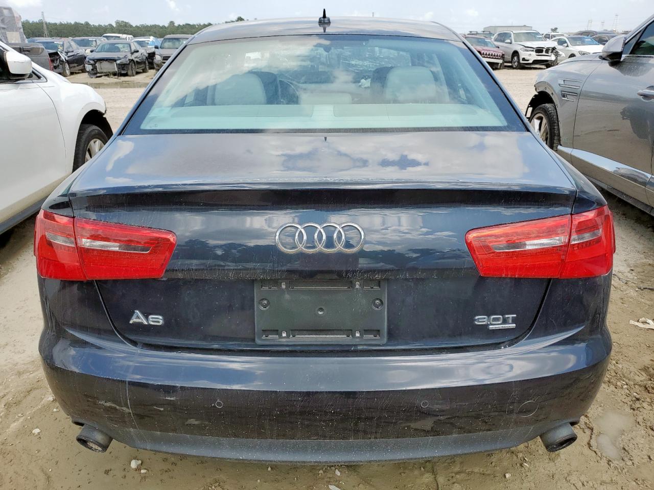 2013 Audi A6 Premium Plus VIN: WAUGGAFC9DN046014 Lot: 61628245