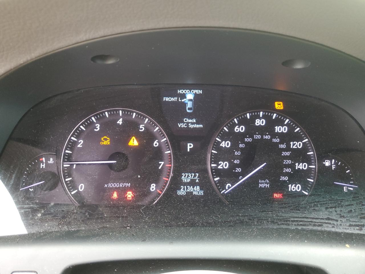 2007 Lexus Ls 460 VIN: JTHBL46F575045451 Lot: 60483065