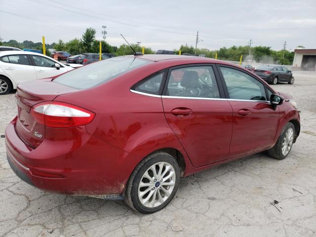  FORD FIESTA 2017 Red
