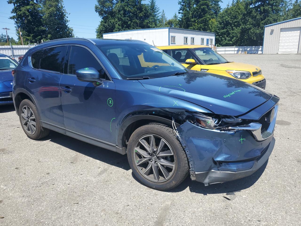 2018 Mazda Cx-5 Grand Touring VIN: JM3KFBDM9J0475624 Lot: 62702945