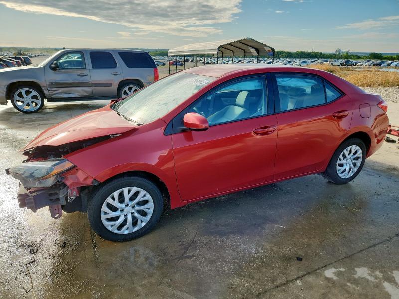 TOYOTA COROLLA 2019 Красный