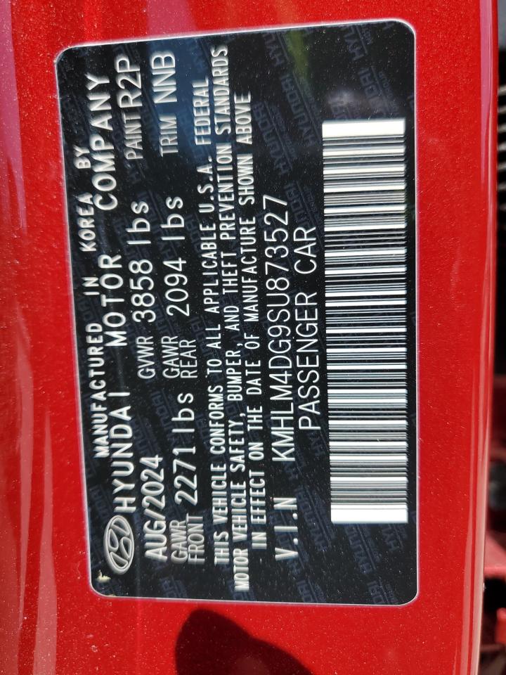 2025 Hyundai Elantra Sel Sport VIN: KMHLM4DG9SU873527 Lot: 62766695
