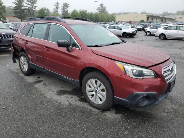  SUBARU OUTBACK 2017 Red