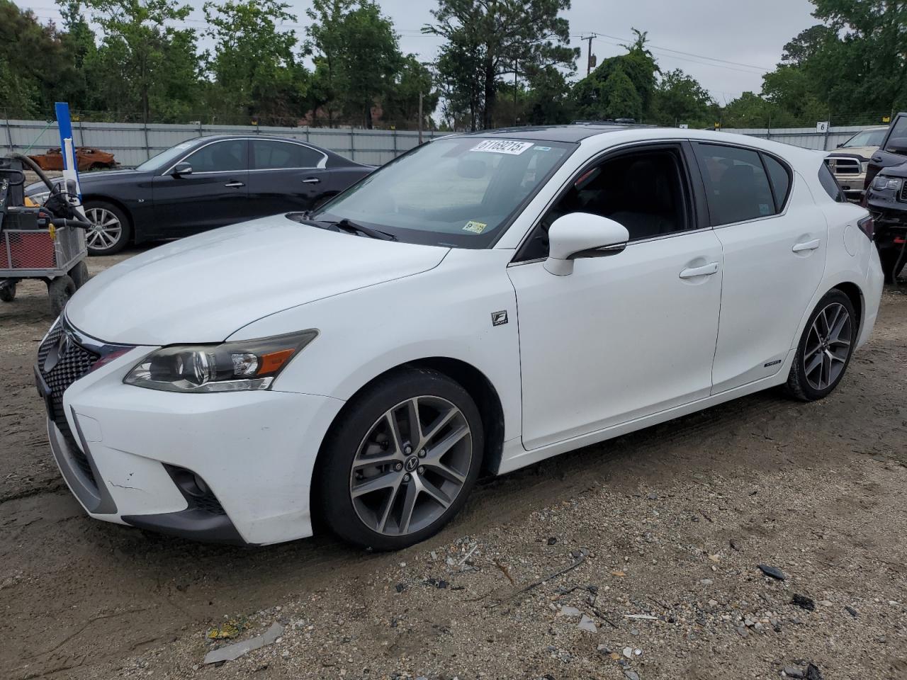 2014 Lexus Ct 200 zu verkaufen in Hampton, VA - Mechanical