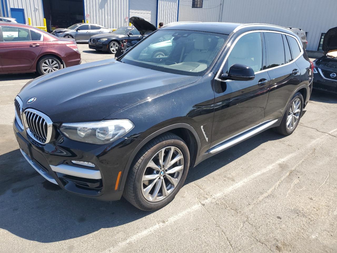 2019 Bmw X3 Xdrive30I იყიდება Vallejo-ში, CA - Rear End